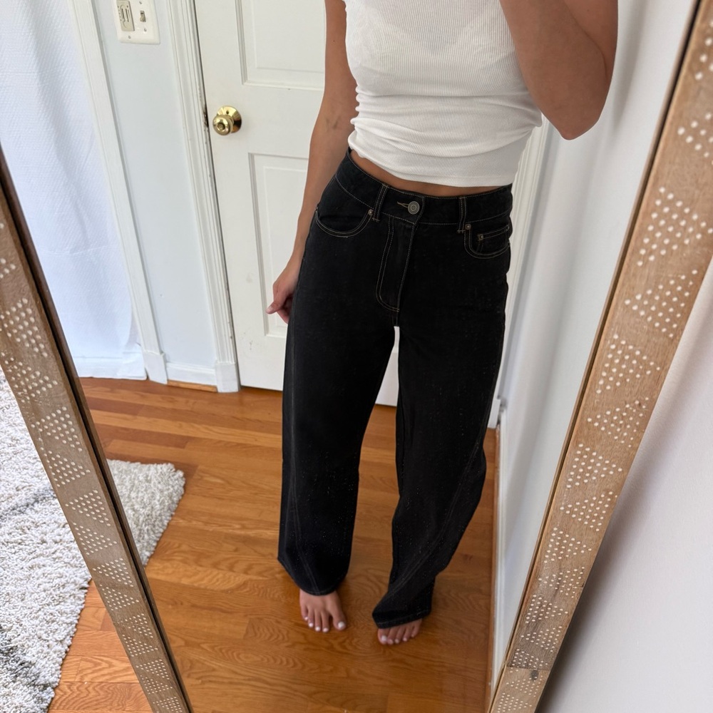 Dissh Carson Wide-Leg Denim Jeans- US 4